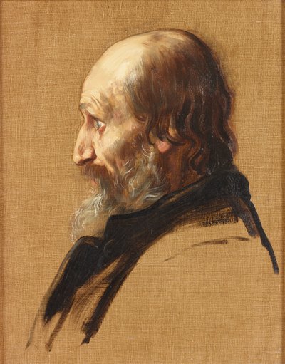 Portrait of Thomas Dixon, 1879 by Alphonse Legros